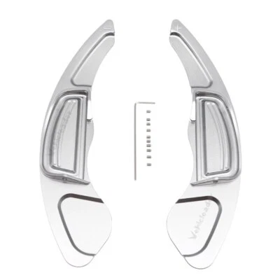 Silver Shift Paddles for Honda CITY 2008 for Civic 2009,2011,2012 For CRV 2009 Foto 1 de 4