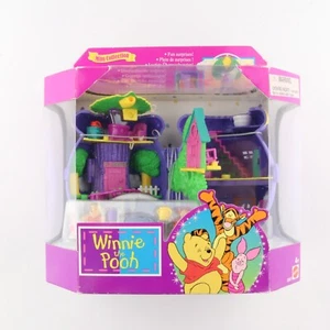 POLLY POCKET Disney 1998 Mattel Winnie The Pooh Fun Honey Hunny Pot NIB NEW - Picture 1 of 12