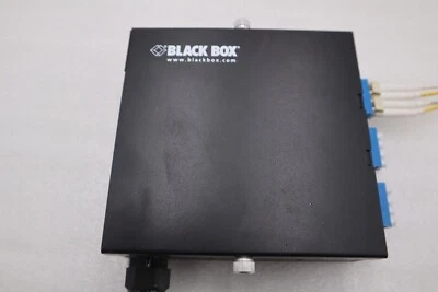Black Box JPM398A JPM39 Series DIN Rail Mini Fiber Enclosure STOCK K-1120-A - Image 1 of 4
