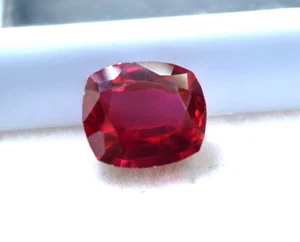 CERTIFIED 6.45 CT FLAWLESS NATURAL BRILLIANT BURMA RUBY AA LOOSE GEMSTONE R3037 - Picture 1 of 7