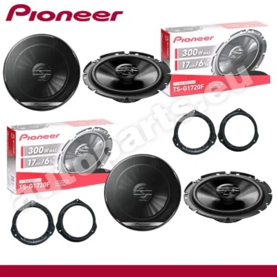 Kit 4 Altavoces Pioneer Anteriores Posteriores Para Mercedes CLK C209 - Imagen 1 de 4