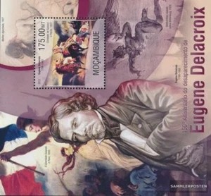 Stamps Mosambik 2013 Mi miniature sheet 785 MNH 2013 Eugène Delacroix - Picture 1 of 1