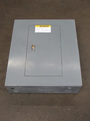 SQUARE D BREAKER PANEL BOARD NQOD412M100CU SER E2 MHC23S 100 A AMP 120/208/240V  - Image 1 of 4