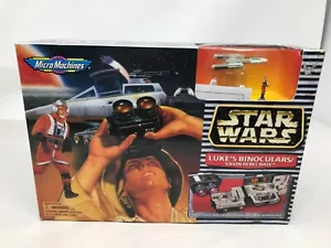 Star Wars Micro Machines Star Wars Luke's Binoculars / Yavin Rebel Base 1996 NIB - Imagen 1 de 7