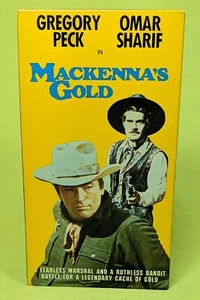 Mackenna's Gold (VHS 1988) Gregory Peck, Omar Sharif, Telly Savalas, Western - Picture 1 of 7