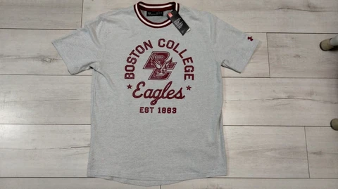 Under armour Boston College Eagles Jersey Shirt Medium New With Tags Cover