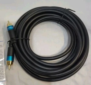 BlueRigger 15 piedi RCA cavo audio video doppia schermatura, placcato oro da RCA a RCA - Foto 1 di 5