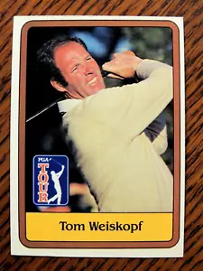 TOM WEISKOPF 1981 DONRUSS PGA TOUR RC #47 GOLF LEGEND - Picture 1 of 1