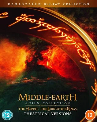 Middle-earth 6-film collection [Remastered Versions] [Region Free] [Blu-ray] [2 - Image 1 of 3