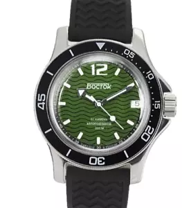 VOSTOK AMPHIBIA 13041A russische Militäruhr Automatik NEUES MODELL USA VERKÄUFER - Bild 1 von 5