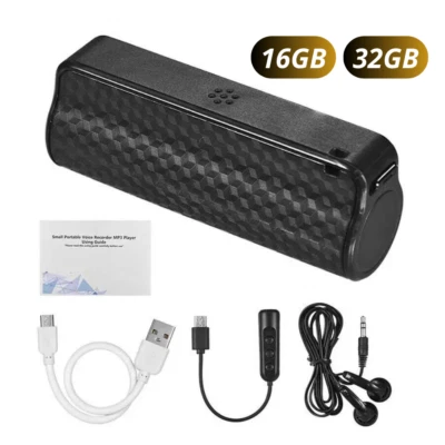 16/32GB Spy Digital Voice Recorder Activated Magnetic Hidden Audio Record Device - Image 1 of 4