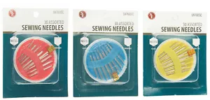 30pc Hand Sewing Needles Threading Embroidery Mending Upholstery Quilting Craft - Picture 1 of 5