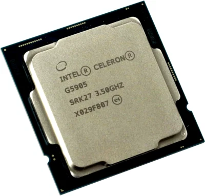 Intel Celeron G5905 Processor 3.50 GHZ CPU with Intel CPU SRK27 - Image 1 of 2