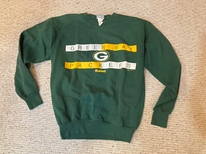 Green Bay Packers Vintage 1998 Riddell Hoodie Mens Medium NFL Football Pullover - Picture 1 of 6
