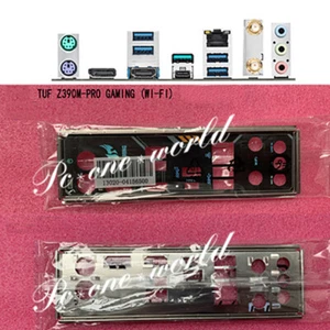 I/O Shield For Asus TUF Z390M-PRO GAMING (WI-FI) Motherboard Backplate IO - Afbeelding 1 van 4