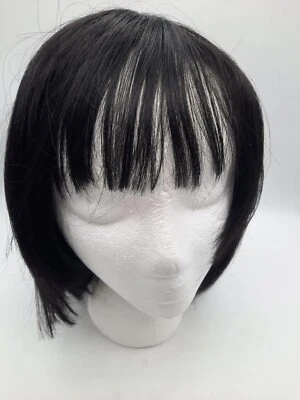 Peruca Miz Collection estilo TIKI cor preta 1B NOVA projetada por Mizon Dress Up - Imagem 1 de 4