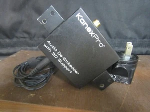 Desincrustador de audio KanexPro HAECOAX con soporte 3D entrada y salida HDMI, salida SPDIF - Imagen 1 de 6