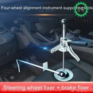 Four-wheel Alignment Instrument Steering Wheel Fixer Steering Wheel Brake Tools - Picture 1 of 6