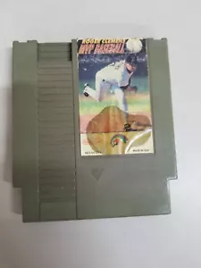 Cartucho NES de béisbol MVP de Roger Clemens solo probado daños en la etiqueta - Imagen 1 de 2