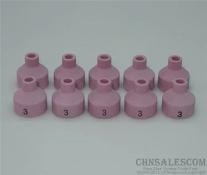 10 pcs #3 53N23 Alumina Nozzle Cups for WP-24 4.0mm 1/6" - Picture 1 of 2