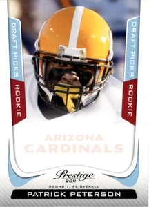Prestige Draft Picks 2011 azul claro #274 Patrick Peterson novato #d/999 - casi nuevo-como nuevo - Imagen 1 de 2