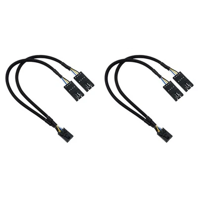 2X RGB Splitter for  RGB HUB, Lighting Node Core and ICUE  CORE XT 4 Pin5357 - Image 1 of 4