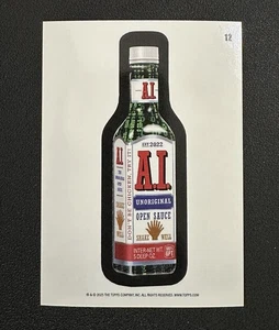 2025 Topps Wacky Packages #12 A.I. Karte komplett neue Serie ANS im Toploader - Bild 1 von 4