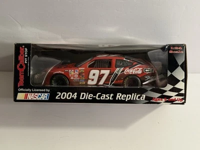 2004 #97 KURT BUSCH 1/24 TEAM CALIBER COCA COLAC2 / SHARPIE RARE HTF NIB READ - Image 1 of 4