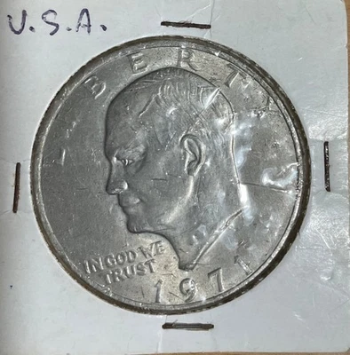 Dollaro d'ARGENTO Dwight D. Eisenhower del 1971 - Immagine 1 di 2
