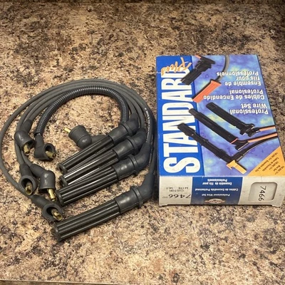 Standard 7466~Spark Plug Wire Set For 89-90 NISSAN PULSAR NX+MORE~FREE SHIPPING! - Image 1 of 4