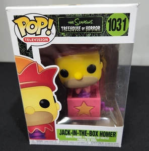 Funko Pop Simpsons Treehouse of Horror Jack-in-the-Box Homer #1031 Vinilo NUEVO - Imagen 1 de 7