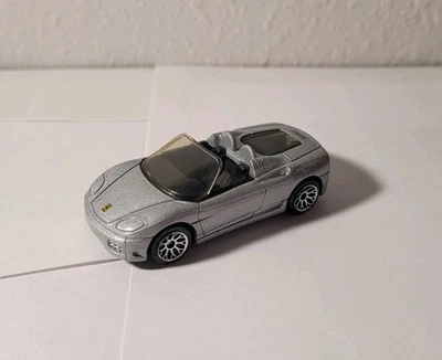Ferrari 360 Spider plateado, Matchbox Hero City 2002 #7 (suelto) Foto 1 de 4