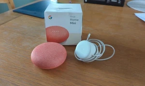 Google Home Mini Smart Assistant GA00216-UK -Coral - - Picture 1 of 1