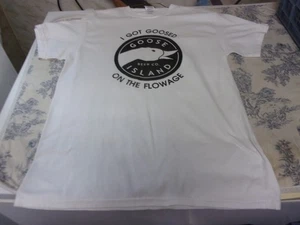Promo Goose Island Brewing "I Got Goosed on the Flowage" T-Shirt Adult Size M - Picture 1 of 6