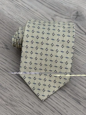 Emilio PUCCI Vintage 100% Silk abstract Geometric Print Neck  Tie 58 X 4 NEW - Image 1 of 4