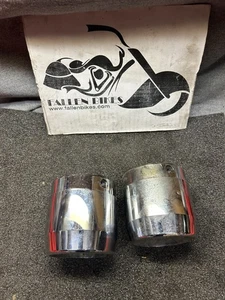 Silenciador de escape genuino Harley Davidson 17-24 CVO Touring puntas cromadas - Imagen 1 de 7