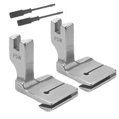 2Pcs Piping Sewing Machine Presser Foot, Gathering Pleated/Shirring Presser4152 - Image 1 of 4