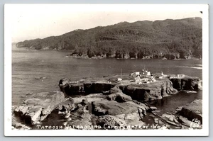 Postal de Ellis RPPC Tatoosh Island & Cape Flattery, Washington años 1950-60 - Imagen 1 de 4