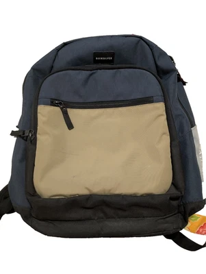 Vtg Quiksilver Schoolie Backpack Laptop compartment insulated food pouch blue  - Image 1 of 4