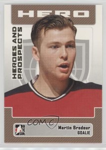 2006-07 ITG Heroes and Prospects Martin Brodeur #15 HOF