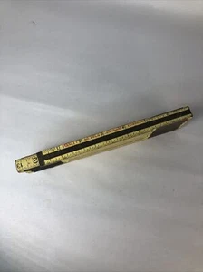 Vintage Stanley No. X6LG Stanguard Extension 72-inch/6 Foot Folding Ruler - Picture 1 of 3