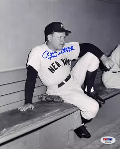 Ralph Houk SIGNED 8x10 Photo + The Major New York Yankees PSA/DNA AUTOGRAPHED - Picture 1 of 1