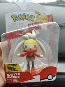 ¡Nuevo lo último!! Figura de acción jazwares Pokémon Batalla RABOOT - Imagen 1 de 5