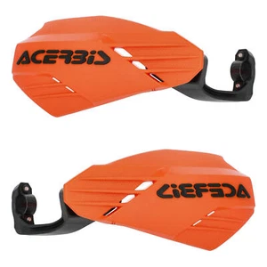 ACERBIS Orange/Black Linear TM 144 EN RACING 2016-2020 Open Handguards - Picture 1 of 7
