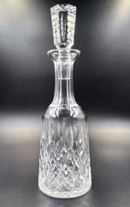 Vintage Waterford LISMORE Decanter Wine Liquor w Stopper Old Scroll Mark - MINT - Picture 1 of 11