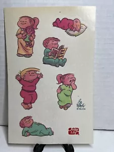 Vintage 1984 FAMILY CIRCUS Whole Sheets by Bil Keane Frito Lay 80s Stickers - Picture 1 of 2