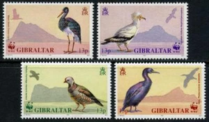 Gibraltar: 1991 WWF Endangered Birds (591-594) MNH - Picture 1 of 1