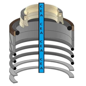 4634034 Arm Cylinder Seal Kit Fits John Deere 35D - Bild 1 von 1