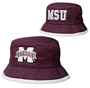 Mississippi Miss State University Bulldog NCAA Cotton Bucket Official Cap Hat
