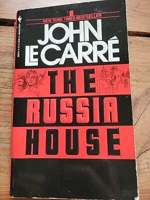 The Russia House HC John Le Carre 1989 Knopf Thriller 1st Edition 5th Printing  - Image 1 of 4